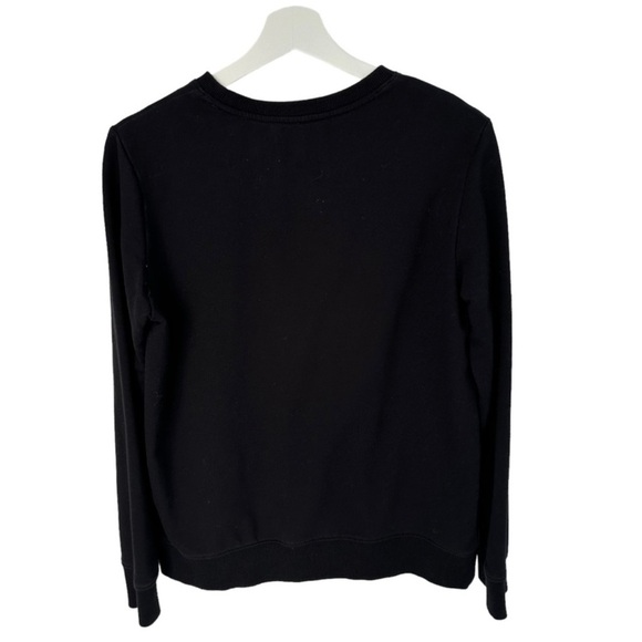 TOMMY HILFIGER CREWNECK SWEATER WOMENS SIZE MEDIUM BLACK - Picture 2 of 9